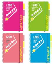 Opakowanie Kołozeszyt A5 Neon Line 200k.kratka 1szt.mix