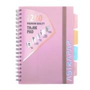 Opakowanie Kołozeszyt B5/200K Pastel PP ASTRA