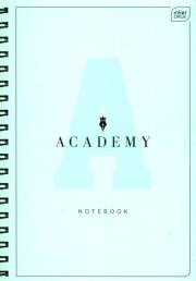 Opakowanie Kołozeszyt B5 w kratkę 100 kartek Academy Pastel