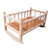 Opakowanie Kołyska drewniana Kołyska dla lalek i misiów