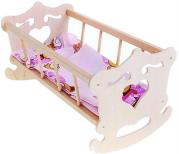 Opakowanie Kołyska drewniana z motywem serca