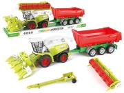 Opakowanie Kombajn z maszyną rolniczą napęd na koło