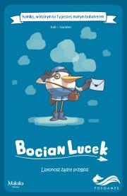 Okładka książki Komiks paragrafowy: Bocian Lucek