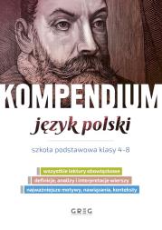 Okładka książki Kompendium - język polski - SP kl 4-8