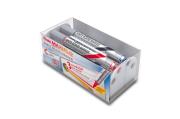 Komplet 4 markerów z tłoczkiem Maxiflo, MWL5S-4. Zestaw z magnetyczną gąbką.. Wydawca: PENTEL. Dadada.pl Opakowanie Komplet 4 markerów z tłoczkiem Maxiflo, MWL5S-4. Zestaw z magnetyczną gąbką.