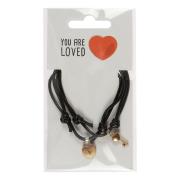 Opakowanie Komplet bransoletek - klucz do serca 2szt