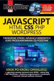 Okładka książki Komputer Świat Javascript HTML CSS PHP