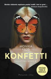 Konfetti. Autor: Kłos Monika. Dadada.pl Okładka książki Konfetti
