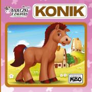 Konik. Bajeczki z zagrody. Autor: Piasecka Wioletta, Artur Rajch. Dadada.pl Okładka książki Konik. Bajeczki z zagrody