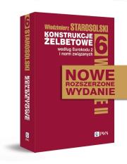Okładka książki Konstrukcje żelbetowe według Eurokodu 2 i norm związanych. Tom 6