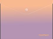 Opakowanie Koperta na dokumenty na zatrzask A4 Coolpack Gradient BERRY