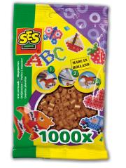 Opakowanie Koraliki do prasowanek brązowe 1000 szt.