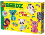 Opakowanie Koraliki do prasowanek brokatowe zwierzęta FunPins