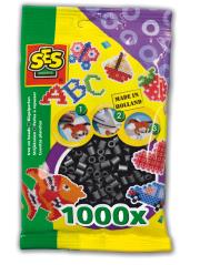 Opakowanie Koraliki do prasowanek czarne 1000 szt.