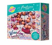 Opakowanie Koraliki drewniane motyle 450 szt.