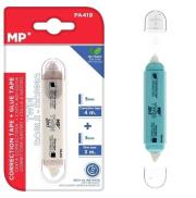 Korektor 2w1 w taśmie oraz kaseta wymienna MIX. Wydawca: MP Main Paper. Dadada.pl Opakowanie Korektor 2w1 w taśmie oraz kaseta wymienna MIX