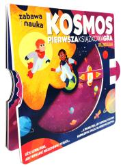 Kosmos Pierwsza książkowa gra zręcznościowa. Autor: Mancini Paolo, Leone Luca. Dadada.pl Okładka książki Kosmos Pierwsza książkowa gra zręcznościowa