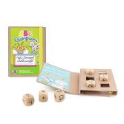 Kostki drewniane do nauki liczenia ABC 6 sztuk. Wydawca: TRENDHAUS. Dadada.pl Opakowanie Kostki drewniane do nauki liczenia ABC 6 sztuk