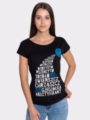 Opakowanie Koszulka damska czarna M