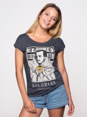 Opakowanie Koszulka damska Kołdrian grafitowa S