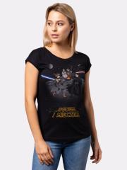 Opakowanie Koszulka damska Ogniem i mieczem czarna S