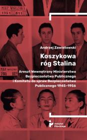 Koszykowa róg Stalina. Autor: Zawistowski Andrzej. Dadada.pl Okładka książki Koszykowa róg Stalina