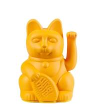 Opakowanie Kot szczęścia mały ciemnożółty