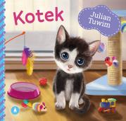 Kotek. Autor: Julian Tuwim. Dadada.pl Okładka książki Kotek
