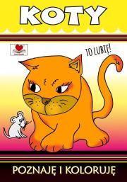 Koty. To lubię !. Autor: Wileńska Agnieszka. Dadada.pl Okładka książki Koty. To lubię !