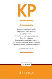 KP. Kodeks pracy oraz ustawy towarzyszące. Autor: Opracowanie zbiorowe. Dadada.pl Okładka książki KP. Kodeks pracy oraz ustawy towarzyszące