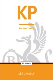 Okładka książki KP. Kodeks pracy wyd. 58