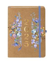 Okładka książki Kraft Blue A5 TNS kalendarz 2025