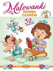 Kraina czarów. Malowanki. Seria z misiem. Autor: Kruszewski Włodzimierz, Ernest Błędowski. Dadada.pl Okładka książki Kraina czarów. Malowanki. Seria z misiem