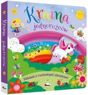 Kraina jednorożców. Autor: Korolkiewicz Elżbieta. Dadada.pl Okładka książki Kraina jednorożców