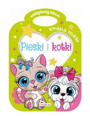 Okładka książki Kraina magii. Pieski i kotki