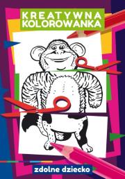 Kreatywna kolorowanka. Autor: Jagielski Mateusz. Dadada.pl Okładka książki Kreatywna kolorowanka