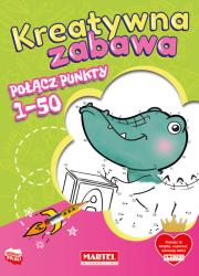 Kreatywna Zabawa. Połącz Punkty 1-50. Autor: praca zborowa. Dadada.pl Okładka książki Kreatywna Zabawa. Połącz Punkty 1-50
