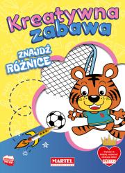 Kreatywna zabawa. Znajdź różnice. Autor: praca zborowa. Dadada.pl Okładka książki Kreatywna zabawa. Znajdź różnice
