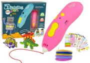Opakowanie Kreatywny długopis 3D drukarka Pen + szablony