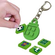 Opakowanie Kreatywny silikonowy breloczek Piłka Nożna