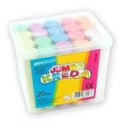 Kreda chodnikowa 20szt. Wydawca: PENWORD. Dadada.pl Opakowanie Kreda chodnikowa 20szt