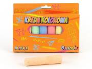 Kreda chodnikowa 8 kolorów. Wydawca: ADAR. Dadada.pl Opakowanie Kreda chodnikowa 8 kolorów