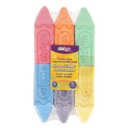 Kreda chodnikowa Jumbo dwukolorwa 6 kol STRIGO. Wydawca: Strigo. Dadada.pl Opakowanie Kreda chodnikowa Jumbo dwukolorwa 6 kol STRIGO