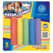 Kreda Jumbo Fun 5szt ASTRA. Wydawca: ASTRA papiernicze. Dadada.pl Opakowanie Kreda Jumbo Fun 5szt ASTRA