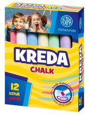 Kreda tablicowa Fun 12szt ASTRA. Wydawca: ASTRA papiernicze. Dadada.pl Opakowanie Kreda tablicowa Fun 12szt ASTRA