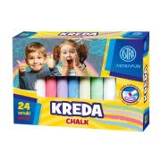 Kreda tablicowa Fun 24szt ASTRA. Wydawca: ASTRA papiernicze. Dadada.pl Opakowanie Kreda tablicowa Fun 24szt ASTRA