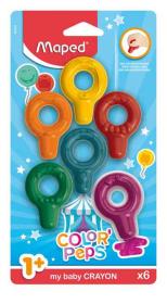 Opakowanie Kredki Baby Colorpeps Early Age blister 6szt