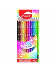 Opakowanie Kredki Mini Cute 12 kolorów MAPED