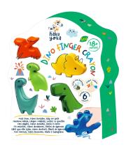 Kredki na palce - Donozaury. Wydawca: AVENIR. Dadada.pl Opakowanie Kredki na palce - Donozaury