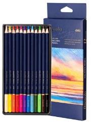 Kredki ołówkowe Finenolo 12 kolorów DELI. Wydawca: DELI. Dadada.pl Opakowanie Kredki ołówkowe Finenolo 12 kolorów DELI